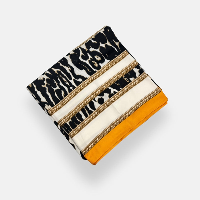 Zebra Print Headscarf