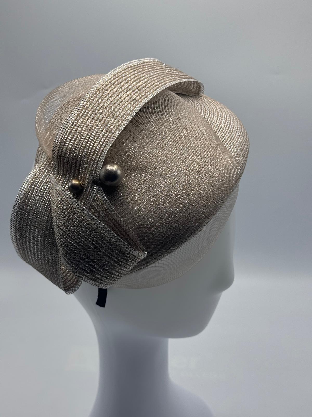 Champagne Horsehair Fascinator