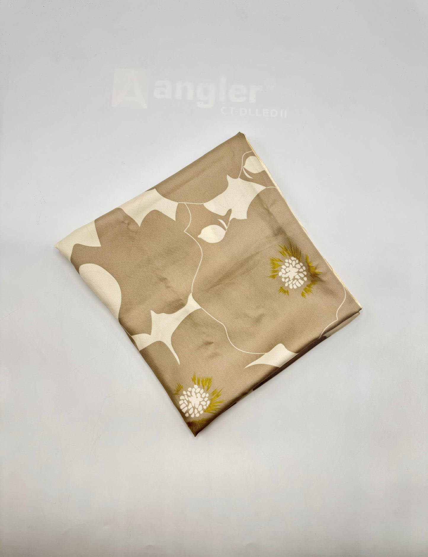 Floral Taupe Headscarf