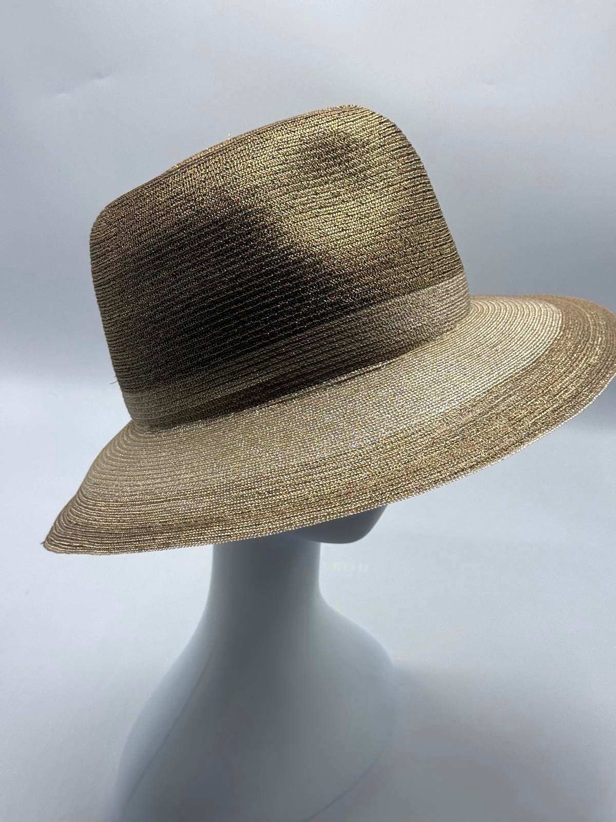 Two-Tone Straw Fedora
