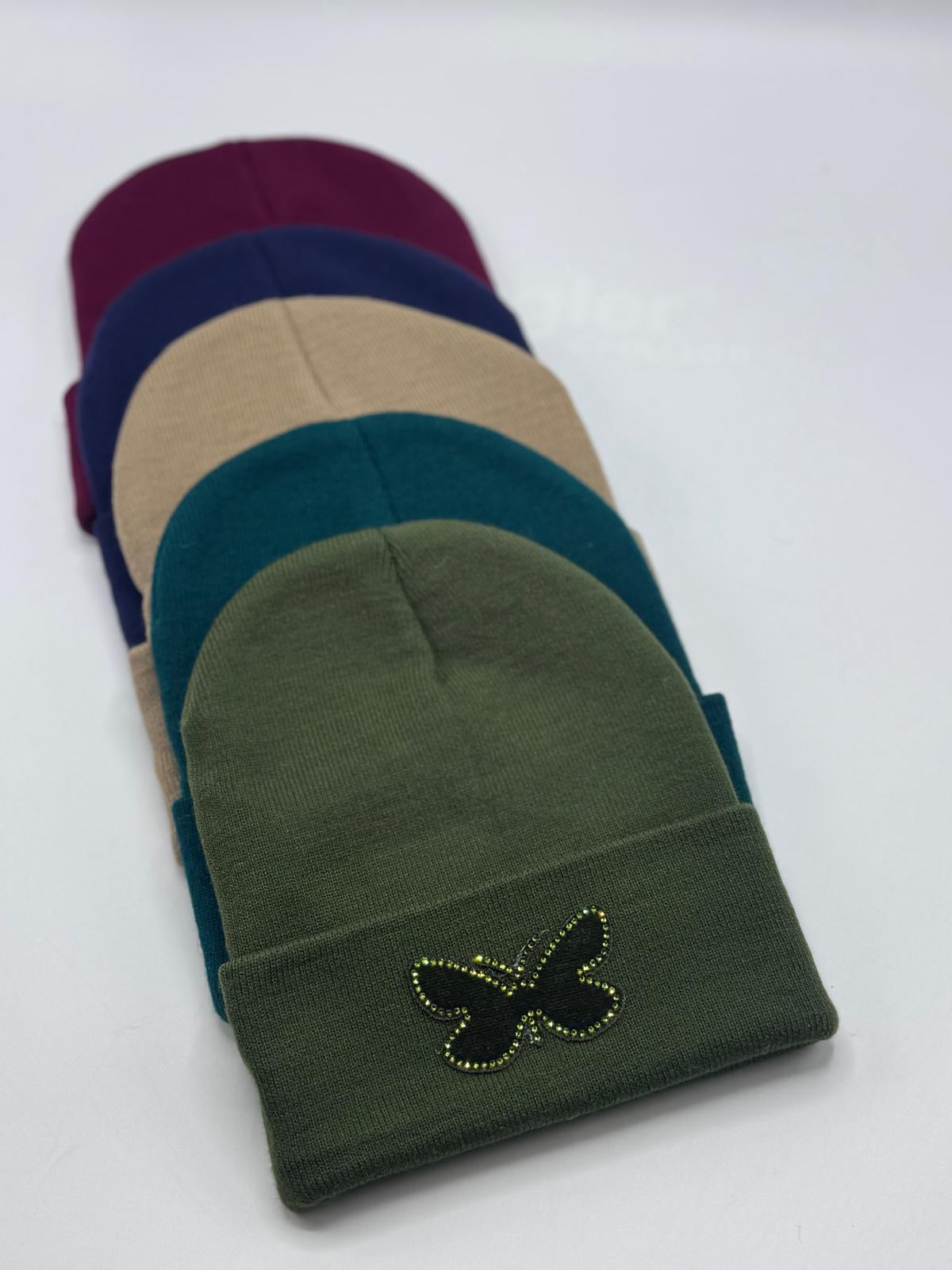 Butterfly Applique Beanie