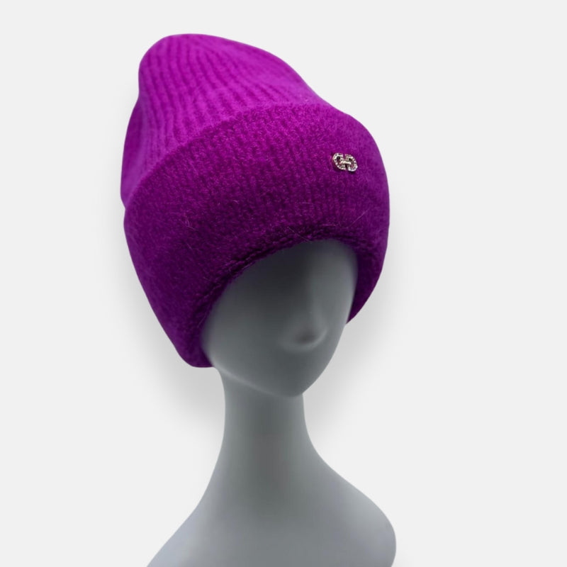 Fuzzy Ribbed Beanie