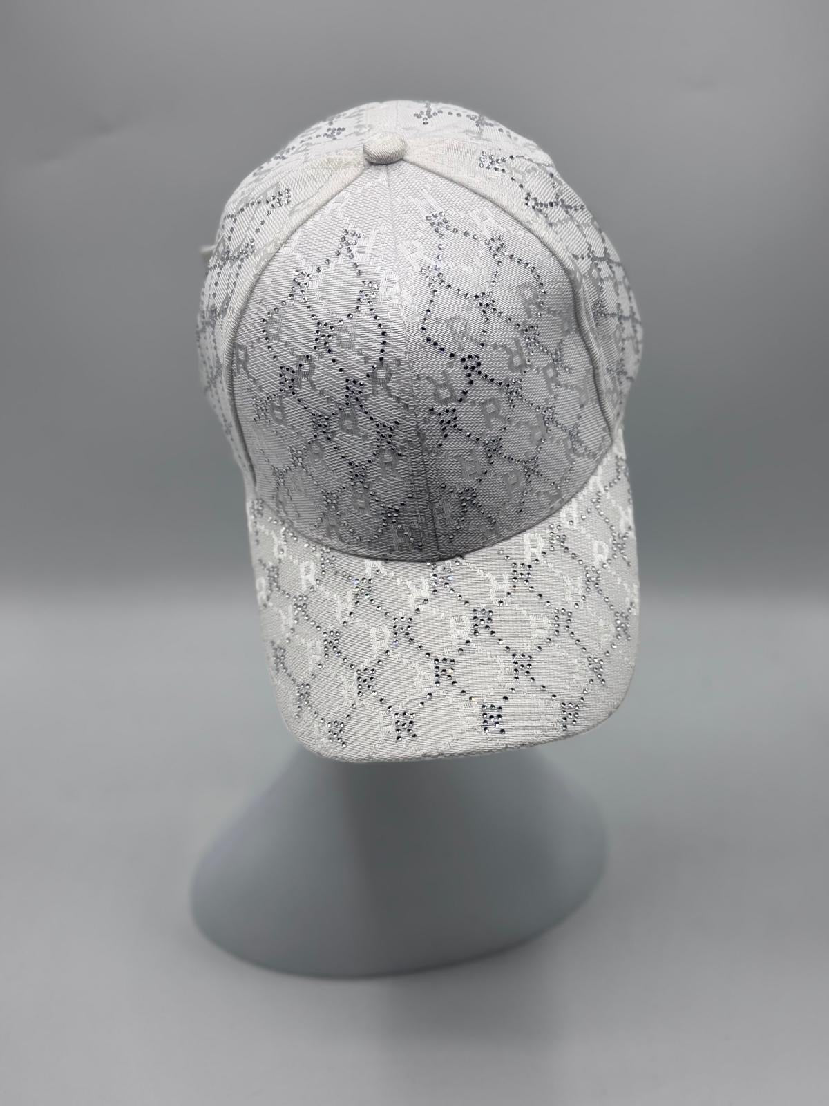 Monogram Rhinestone Baseball cap