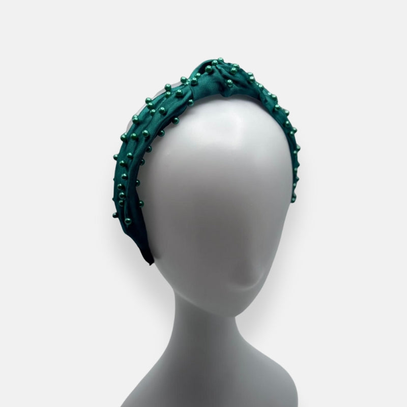 Colored Pearl Headband