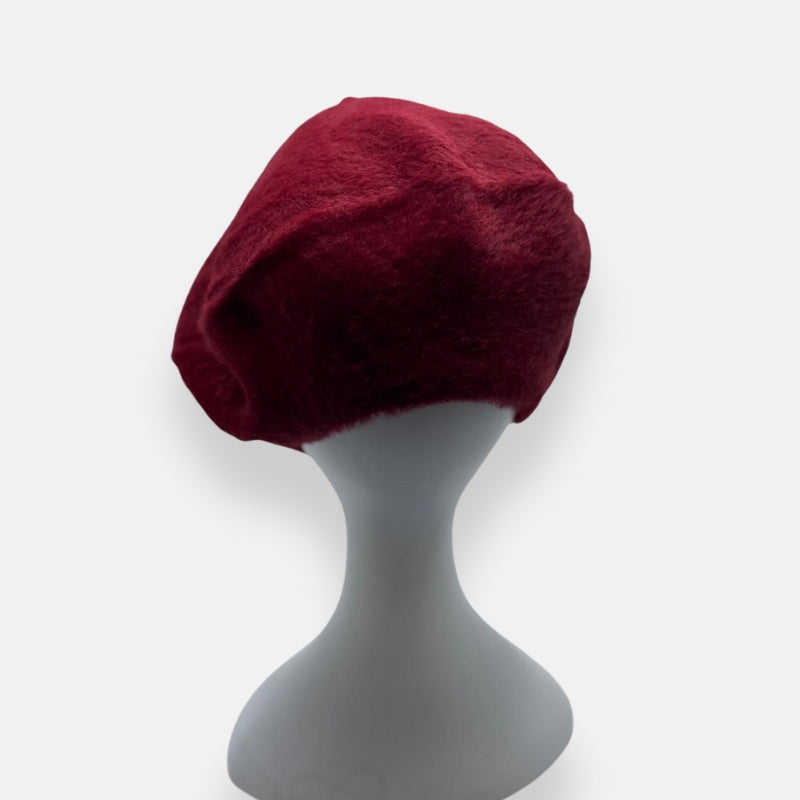 Faux Fur Beret