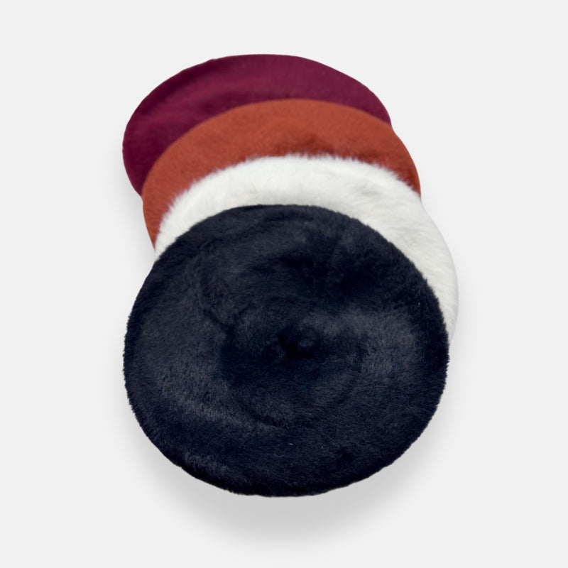 Faux Fur Beret
