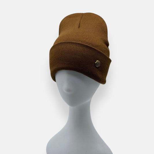 Beanie With Small Rose
