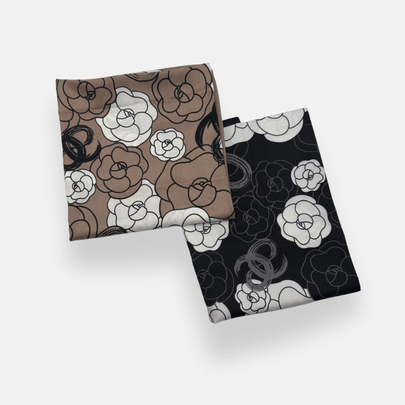 Rose Print Headscarves