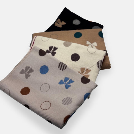 Polka Dot Bow Scarf