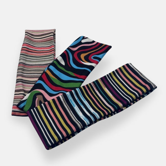 Assorted Colorful Patterned Bands