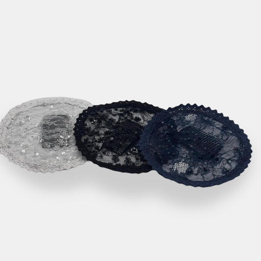 Sequin Lace Doily