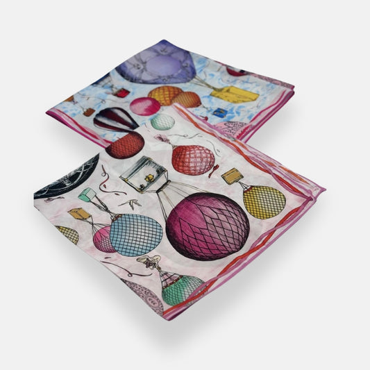 Balloon Illustration Scarf