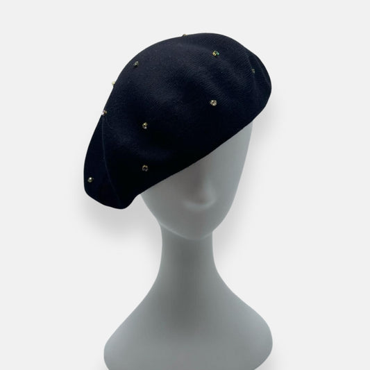 Gem-Stud Beret