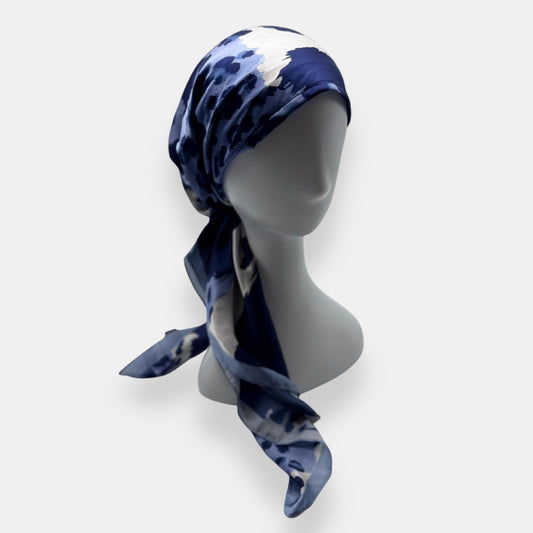 Abstract Print Pre-Tied Headscarf
