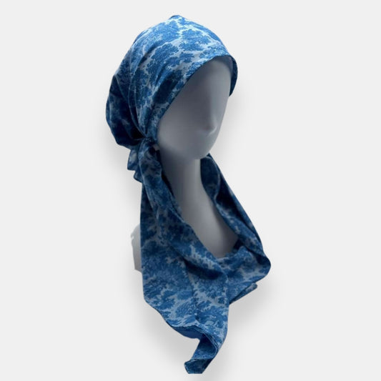 Floral Print Pretied Bandana