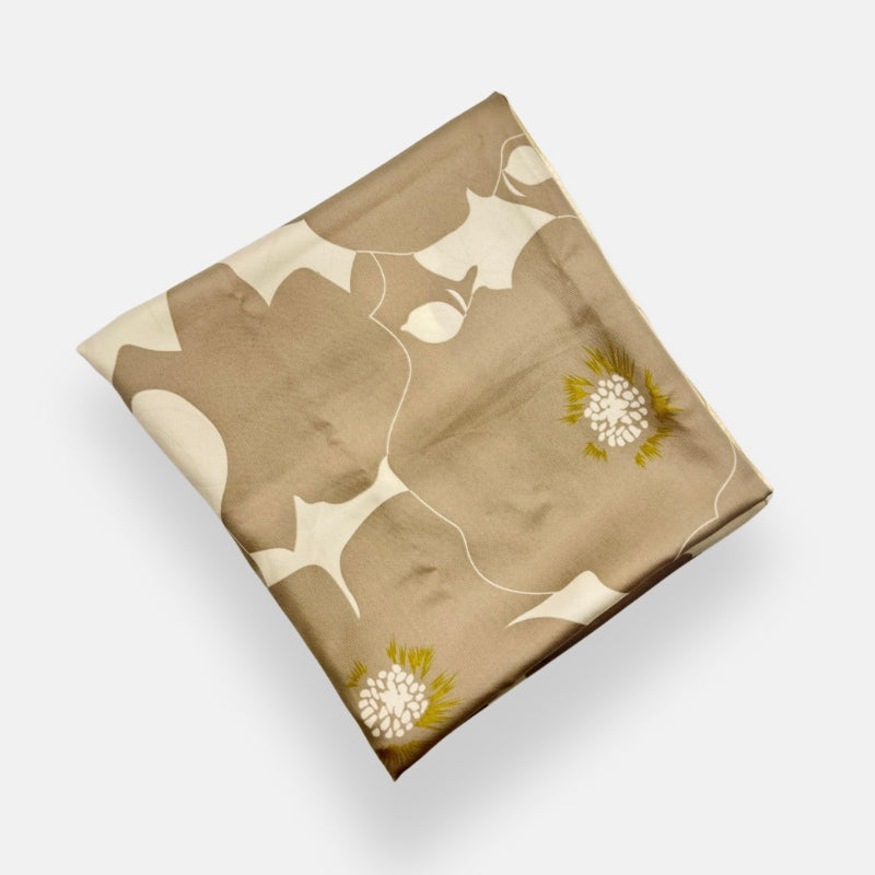 Floral Taupe Headscarf