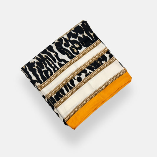 Zebra Print Headscarf