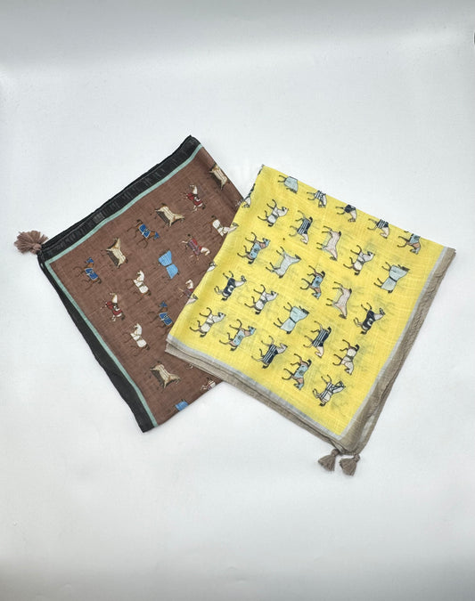Horse Print Headscarf