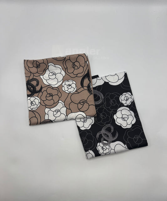 Rose Print Headscarves