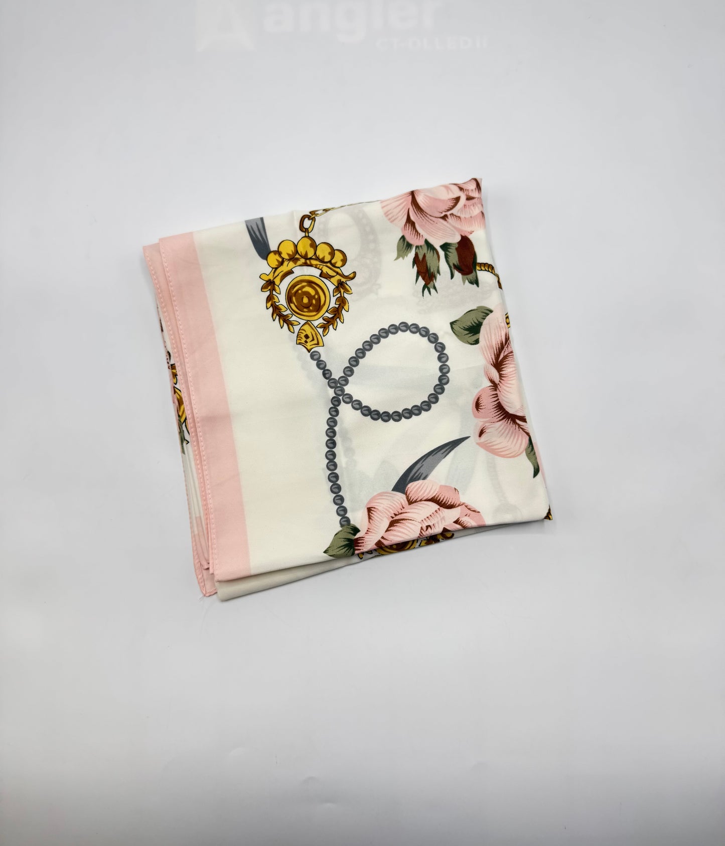 Floral Chain Accent Headscarves