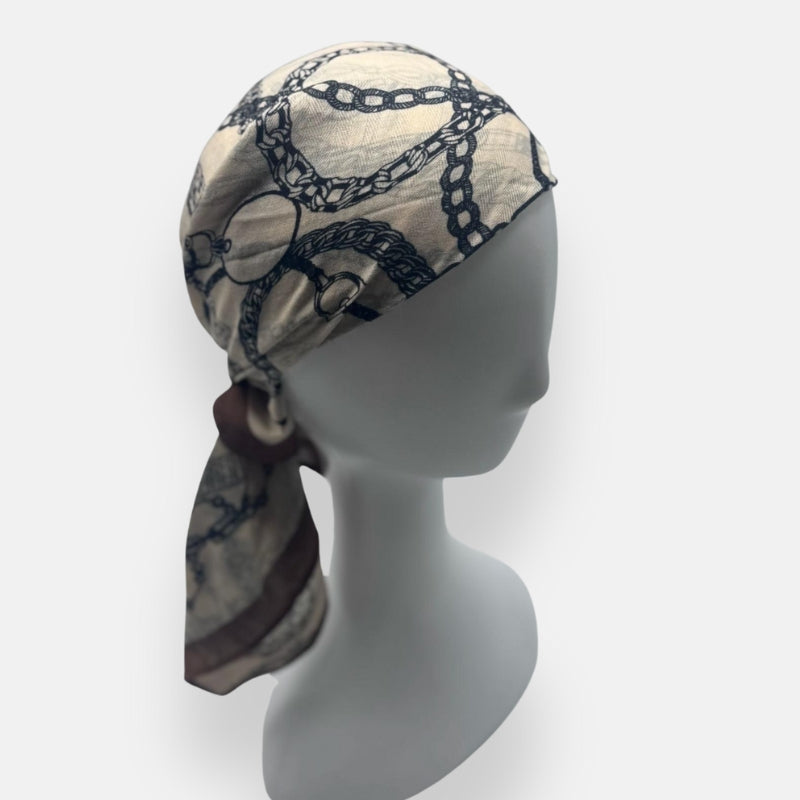 Mixed Neutral Print Headscarves