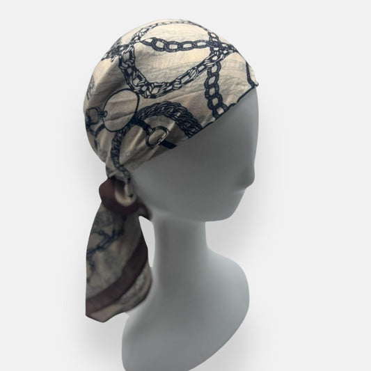 Mixed Neutral Print Headscarves