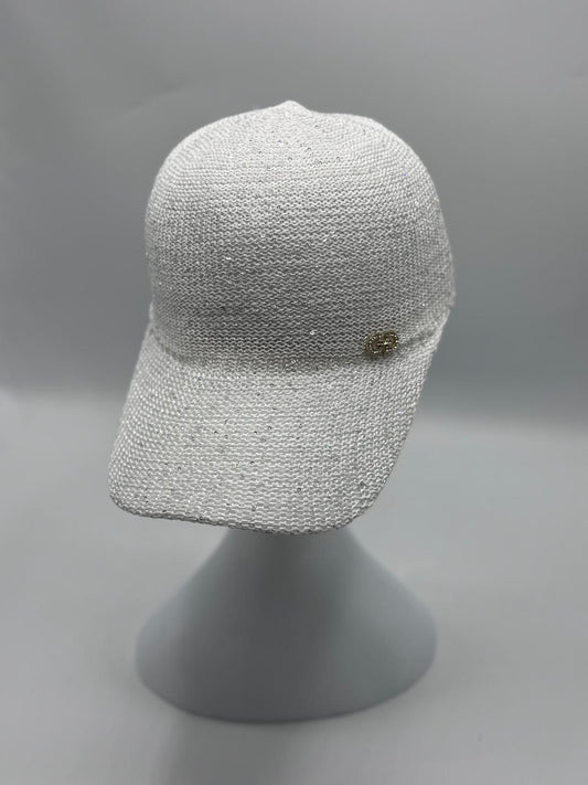 Textured Sequins Baseball Cap