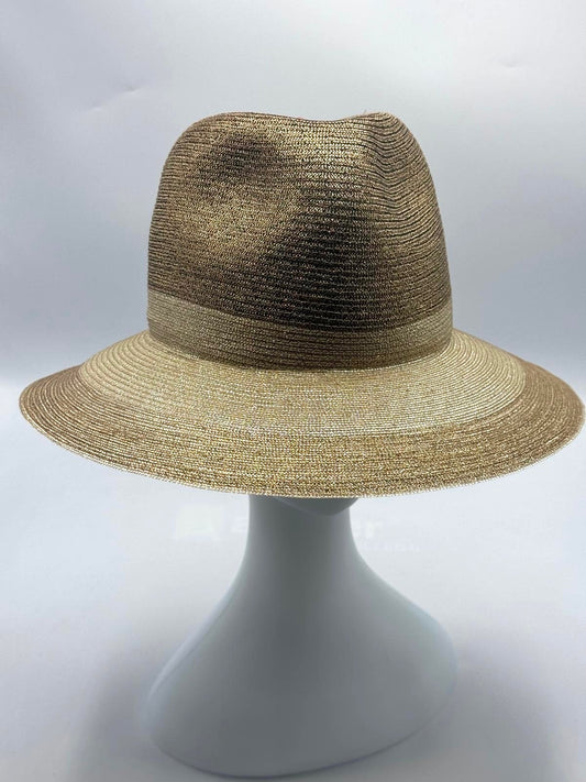 Two-Tone Straw Fedora